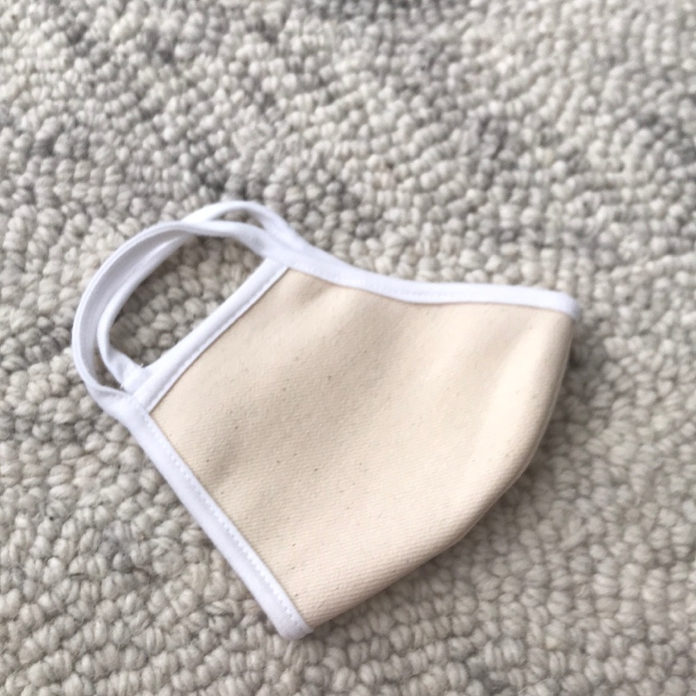 Brand New! Rustic Dime Beige Face Mask